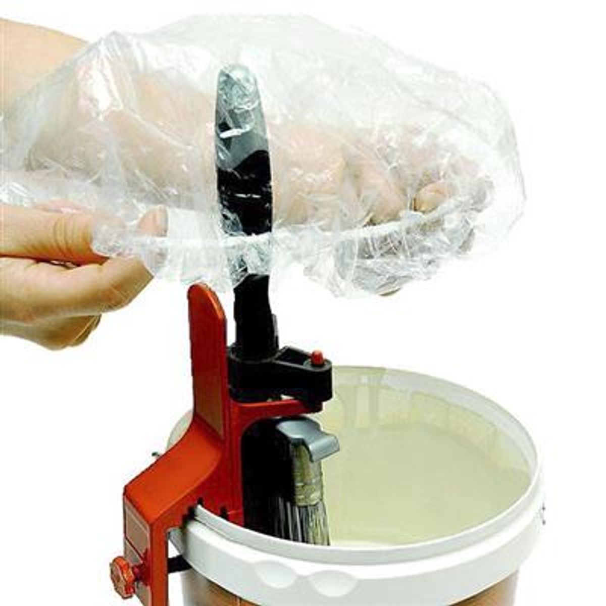 Penselholder Og Plastdeksel Til Spann