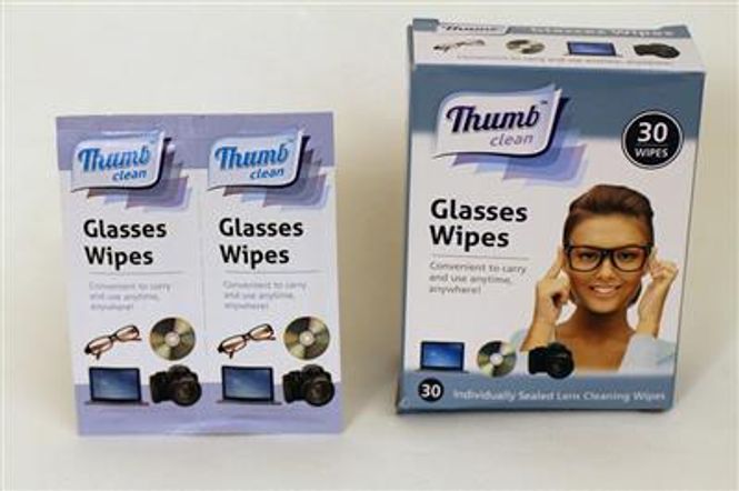 Hovedbilde Brillerens - Linse og Glassvask 30 stk i pk. - ...