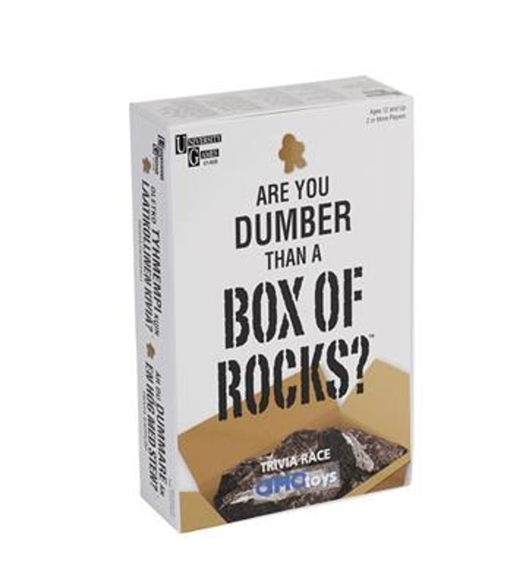 Box of Rocks - Er du dummere en en boks med Sten? Spørrespill Fra 12 år - Brettspill