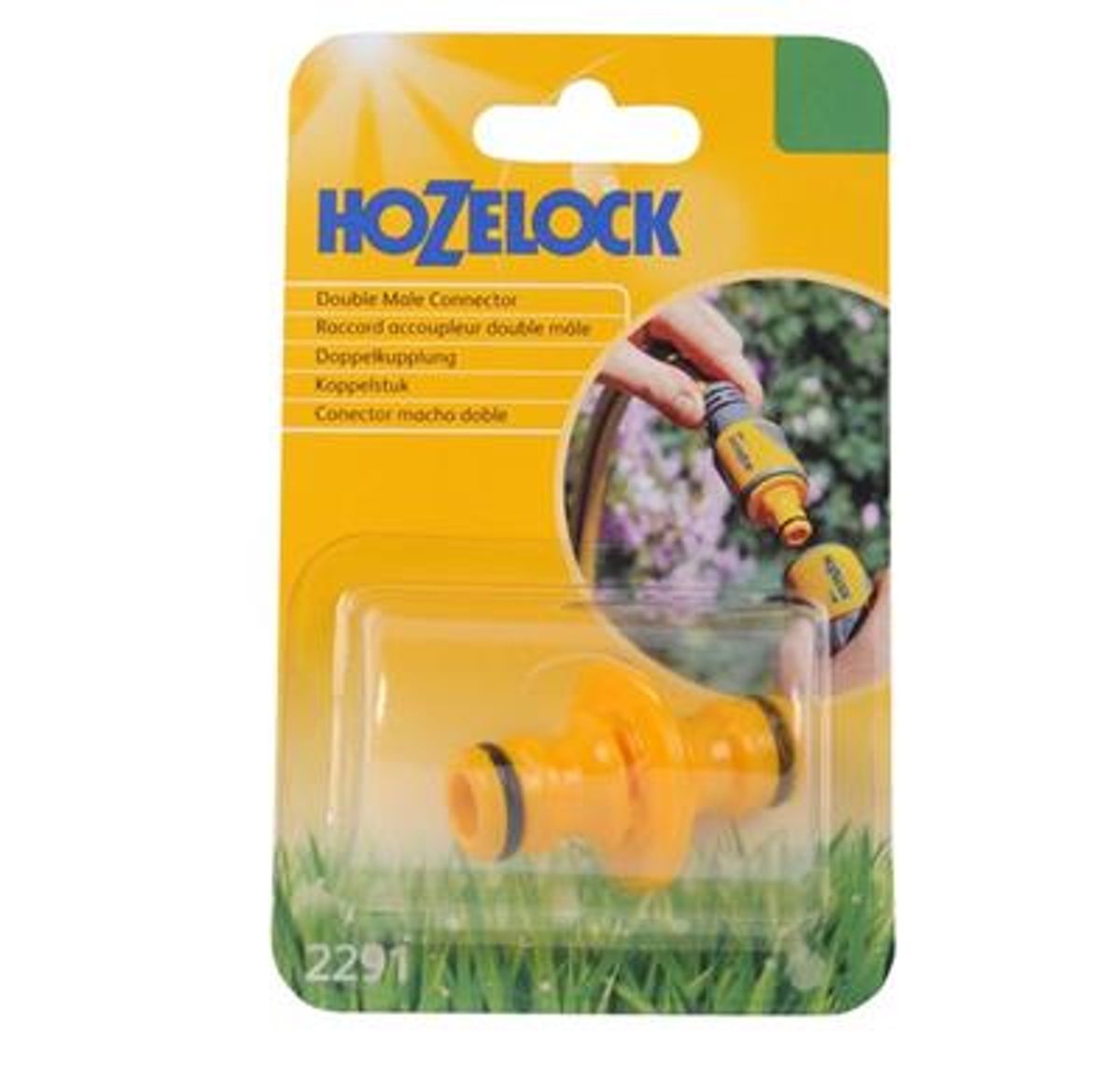 Slangekobling - Skjøtekobling - skjøtestykke for hageslange