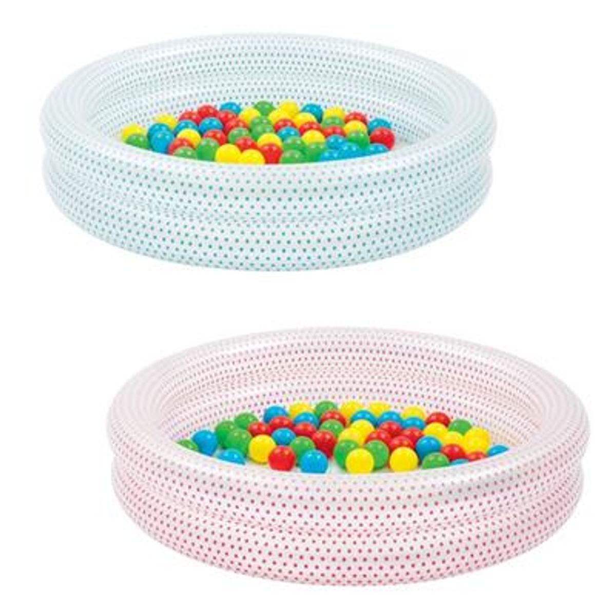 Basseng 91x20cm Ballbasseng - Badebasseng med Baller - Bestway