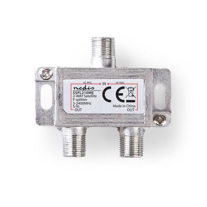 Hovedbilde F-Fordeler for Satellitt - Maks. 6,5 dB Demping - ...