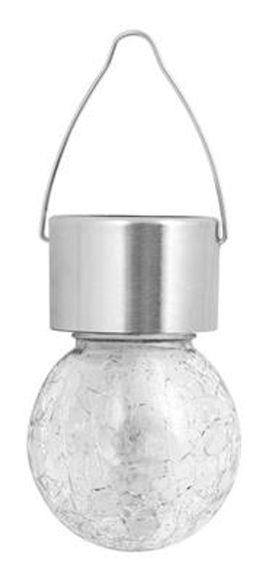 Solcellelampe - Kulelampe med Solcelledrift