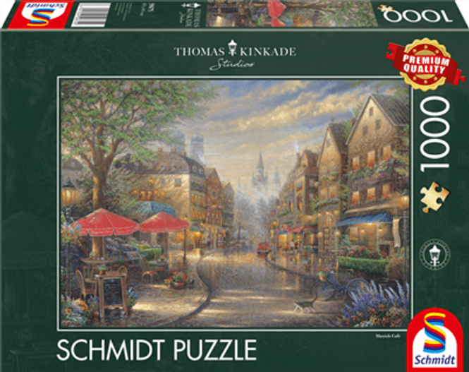 Hovedbilde Puslespill 1000 Biter - Kinkade Cafe Munchen