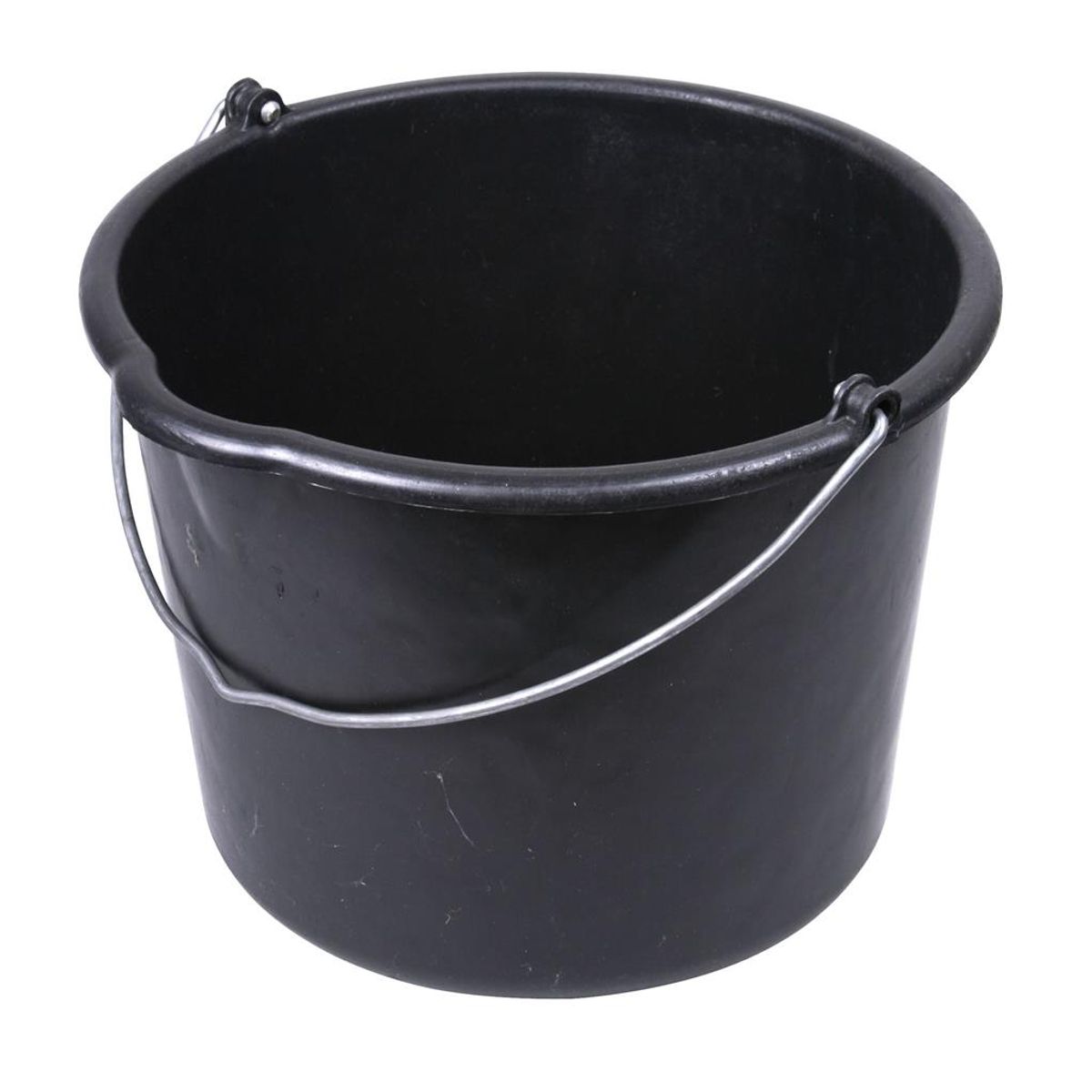 Industribøtte 12 liter Plast med metallhåndtak