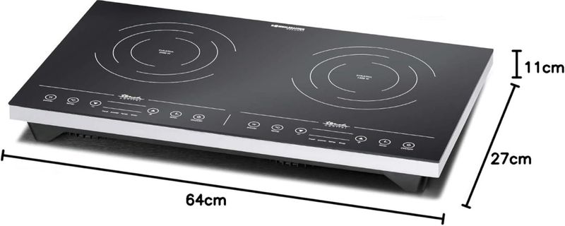  Dobbel Induksjonskokeplate Rommelsbacher 3400W 