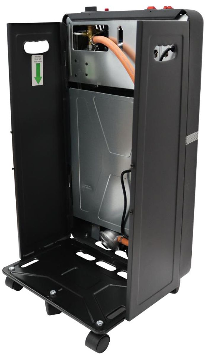 Gassovn 4,2Kw Kombi med Elektrisk Ovn og Vifte - Komplett med slange og Regulator