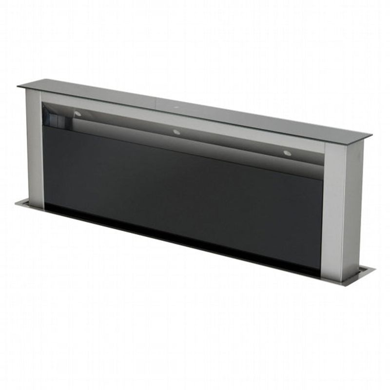 Silverline benkeventilator uten motor Apollo SM 3410-90 EXT - 80,8 cm bred, stål og svart 