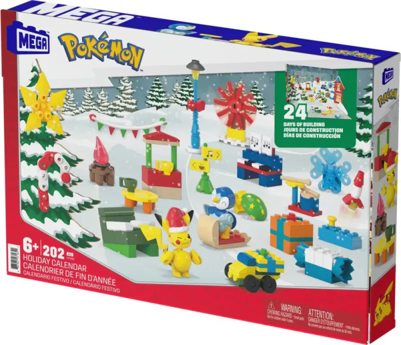Pokemon Mega Construx Adventskalender