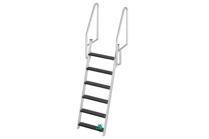 Hovedbilde Badetrapp - Bryggestige Foldbar Med 6 Trinn - ...