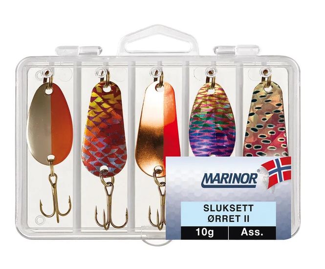Hovedbilde Sluksett - Spinner - Ørrett II - 5-pk
