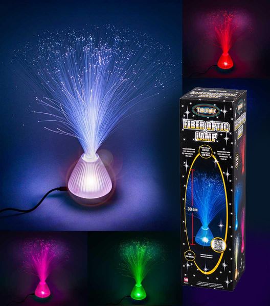 Hovedbilde Fiberoptisk Lampe med Fargeskiftende Lys