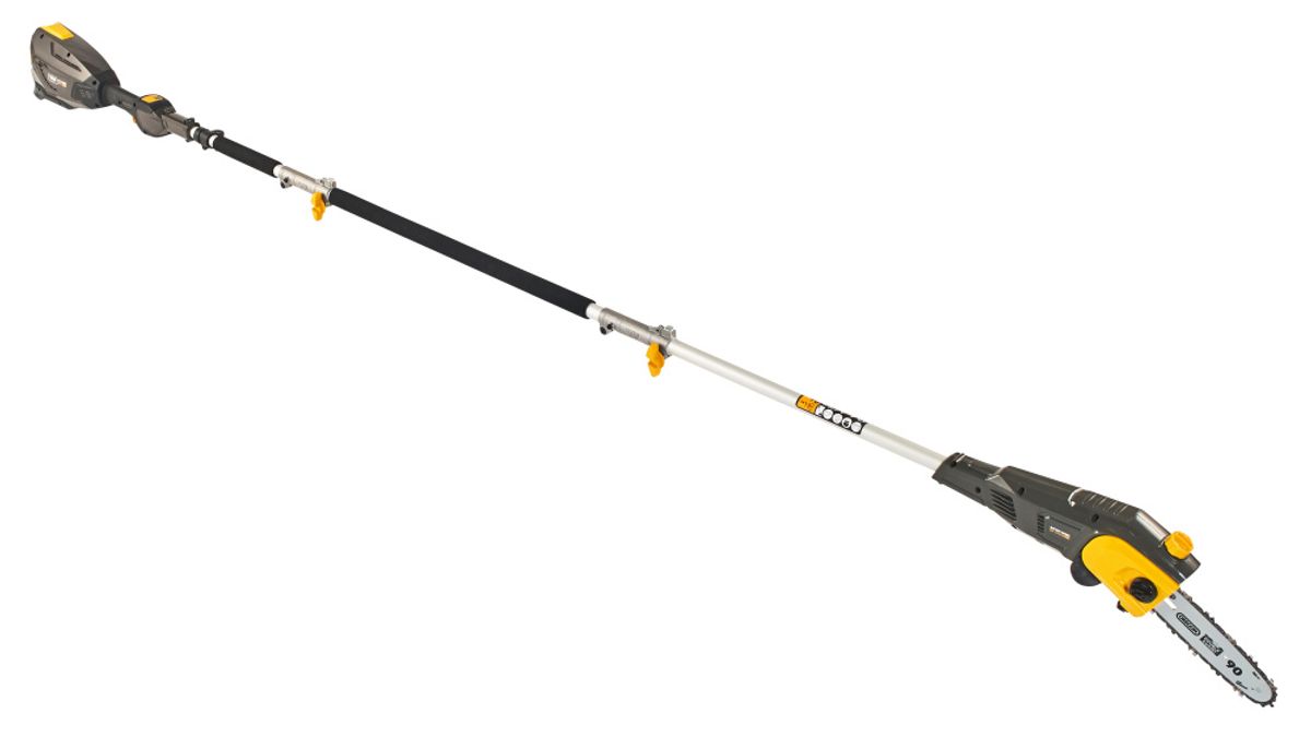 Texas motorsag på stang batteri 58V PCZ5800 u/bat og lader 90070045