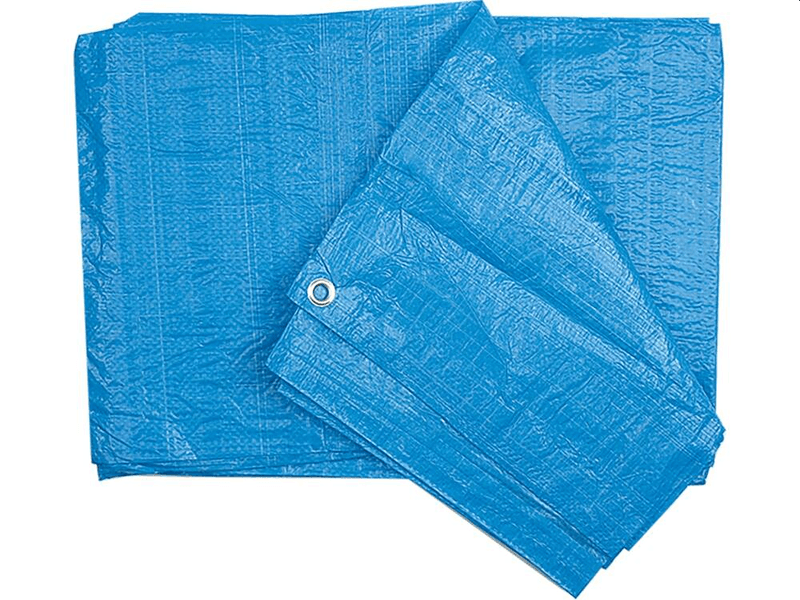 Presenning - 6x10m - 60m² - 90gram - Blå