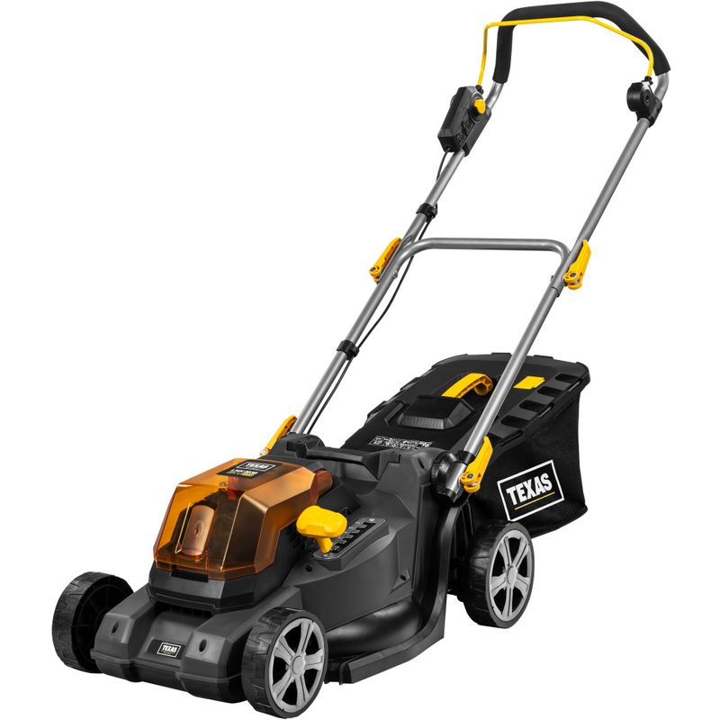 Batteridrevet gressklipper 38 cm klippebredde inkl. 2 batterier/lader – Texas LMX2038