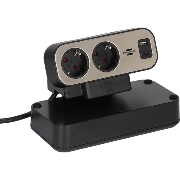 Hovedbilde Estilo Duplex Grenuttak med Overspenningsvern, 1x ...