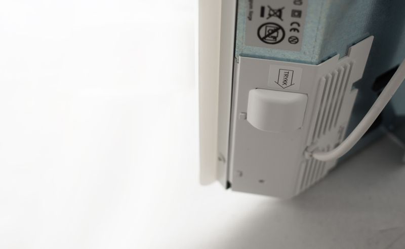 Beha Panelovn smartovn med glassfront og Wifi - 1000W - Hvit PGV 10 - Norskutviklet varmeovn