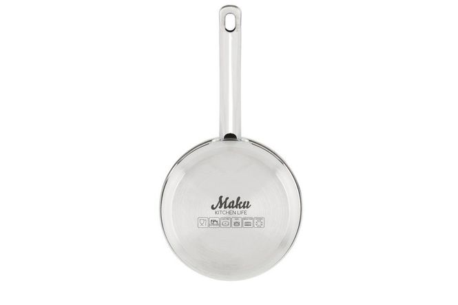 Hovedbilde Kasserolle med Glasslokk 1,5 Liter 16 cm – ...