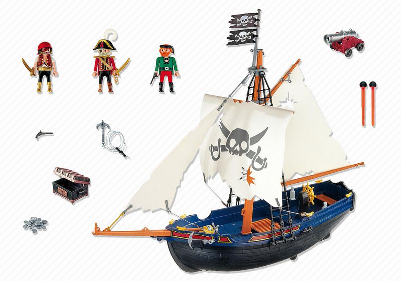 Playmobil Piratskip - Playmobil Pirate Corsair