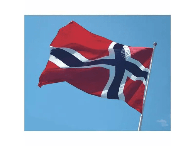 Hovedbilde Norges Flagg 150cm - Passer til stenger fra 3-4 ...