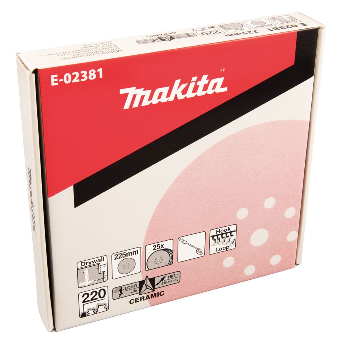 Makita Slipepapir 225 mm K240 25 stk. E-02381