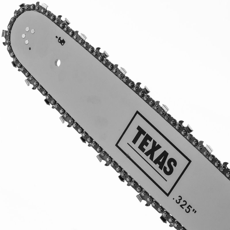 Kraftig bensindrevet motorsag - 2-takts 56cc - 50 cm sverd - Texas TS5620