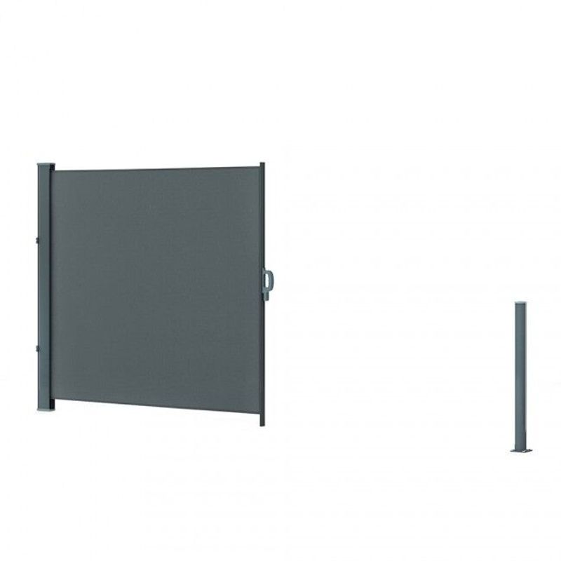 Levegg - Uttrekkbar Sidemarkise 350x180cm - Sidemarkise