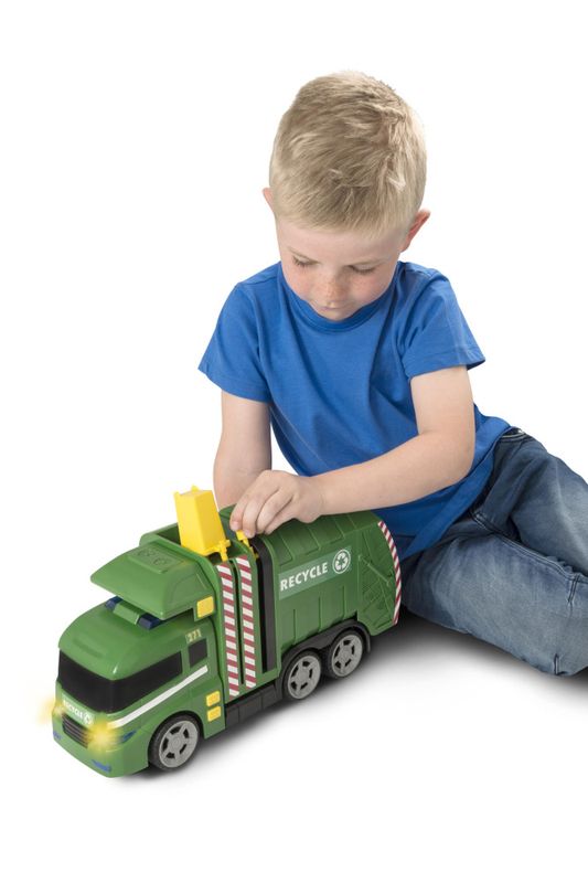 Bossbil - Stor Lekebil på 40cm med Lyd og Lys fra Teamsterz