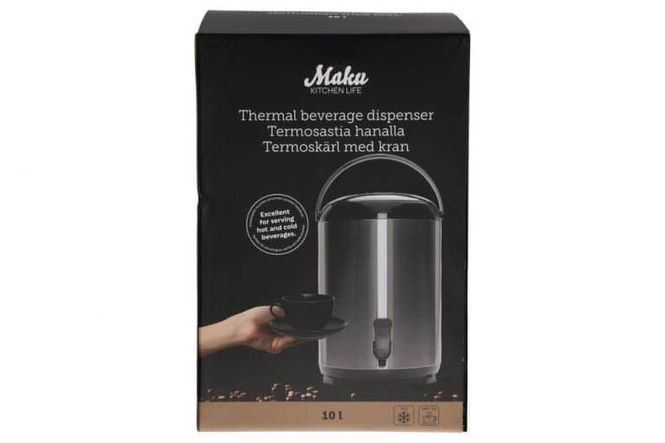 Hovedbilde Drikkebeholder - Termokanne med Kran - 10 Liter ...