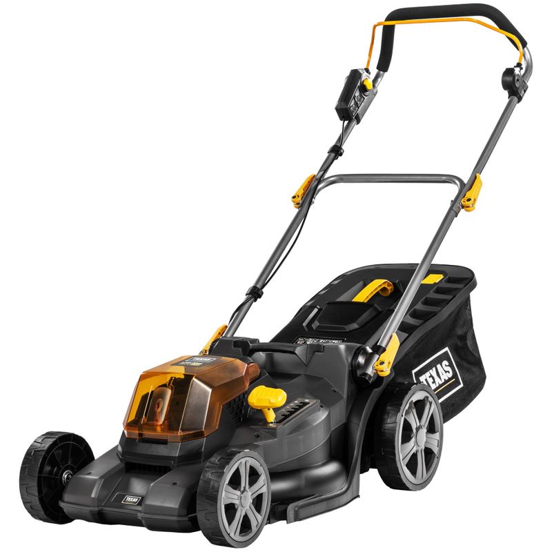 Batteridrevet gressklipper 44 cm klippebredde inkl. 2 batterier/lader – Texas LMX2044