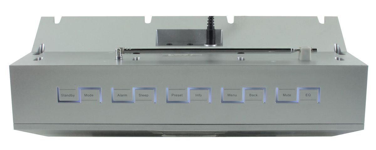 Internettradio - DAB+ Digital Radio med Bluetooth og Fjernbetjening - Soundmaster HighLine