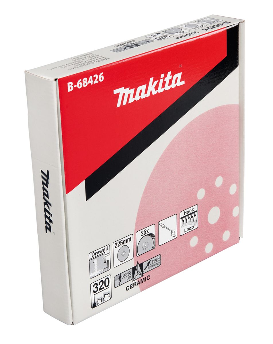 Makita Slipepapir 225 mm K320 25 stk. B-68426