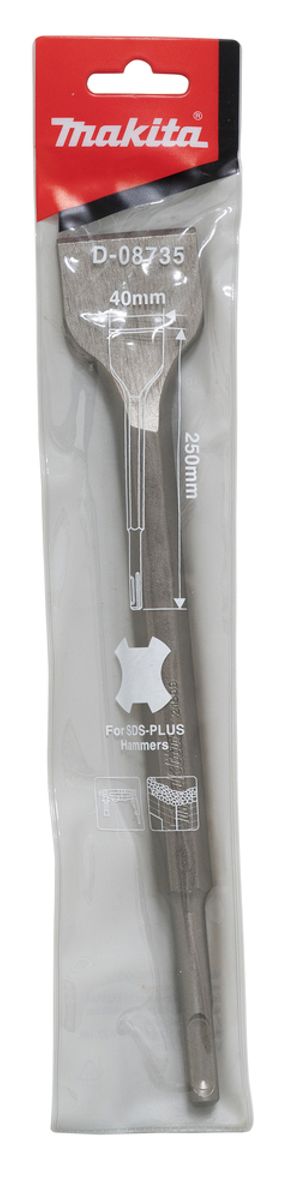 Makita Flatmeisel 40x250 mm SDS-Plus D-08735