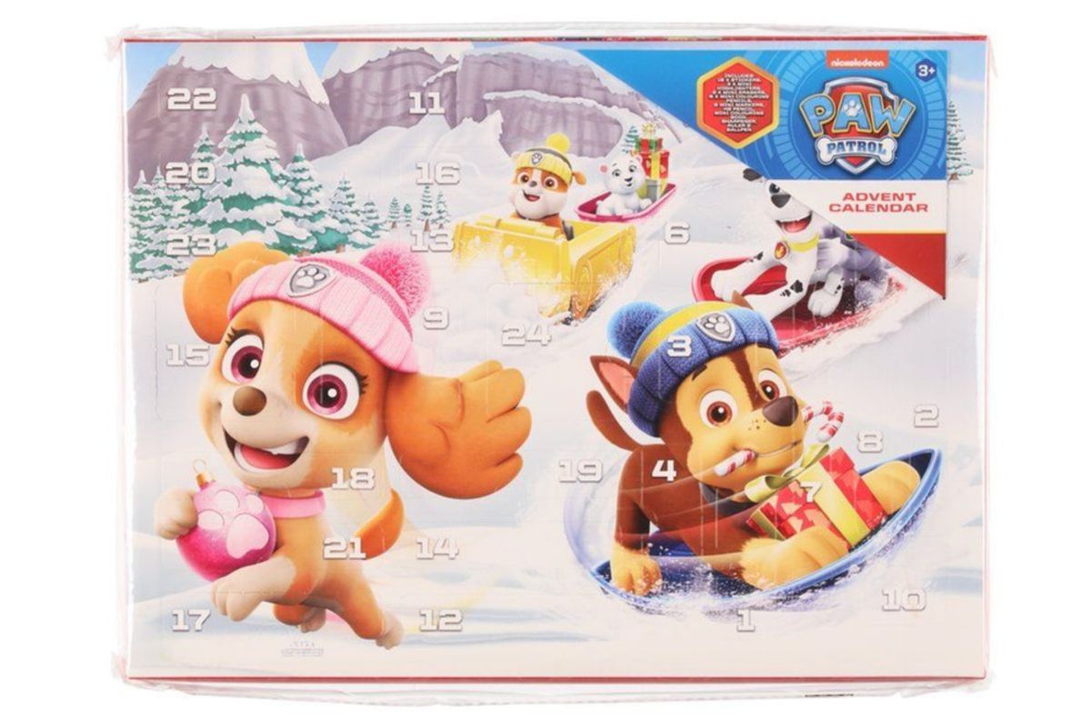 Adventskalender Pawpatrol Tegnesaker