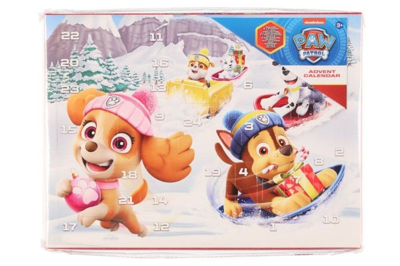 Adventskalender Pawpatrol Tegnesaker