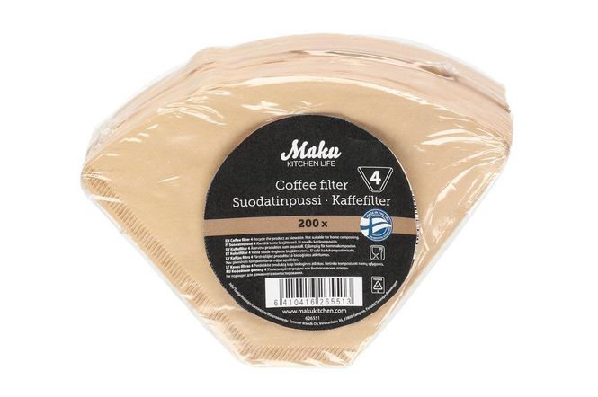 Hovedbilde Kaffefilter - Standard kaffefilter (No4) 200 stk ...