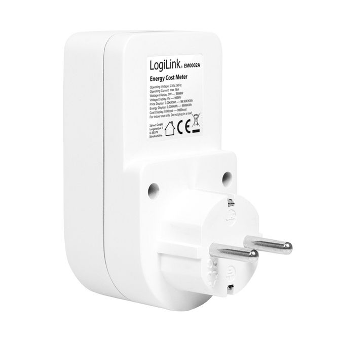 Hovedbilde Energimåler med Kostnadsberegning - LogiLink
