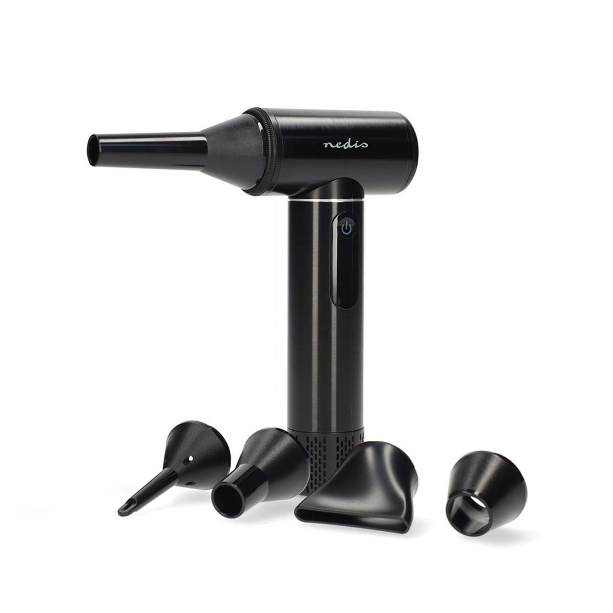 Trådløs turboluftblåser - Luftpistol med 5 dyser