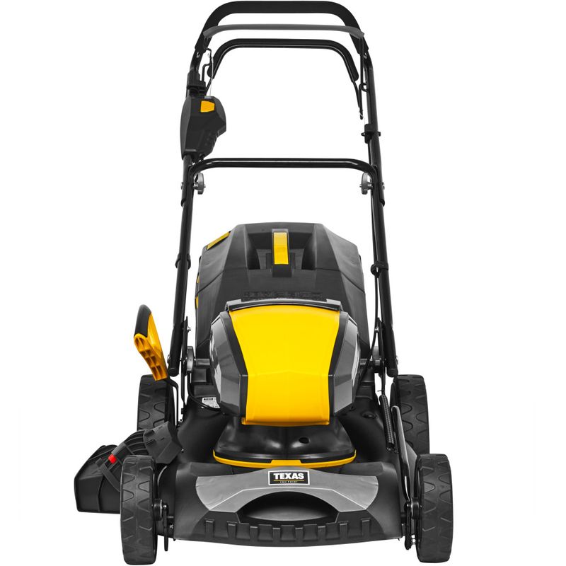 Batteridrevet gressklipper - 46 cm klippbredde - Selvgående inkl. 2 bat og lader – Texas 4640TR-Li