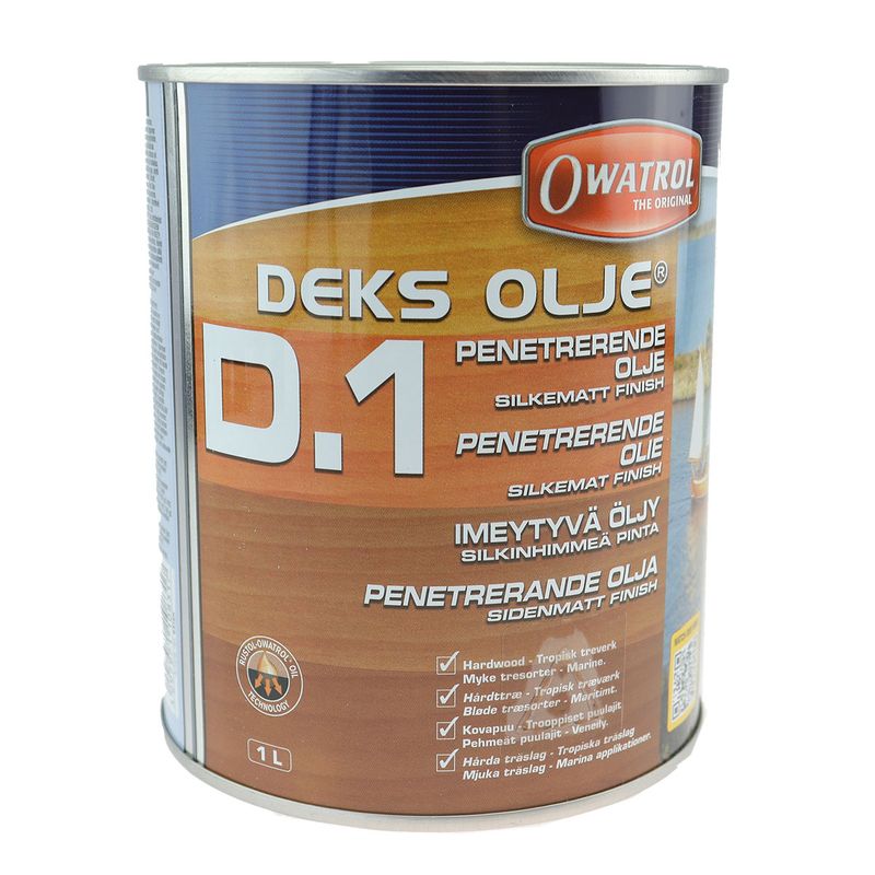 Owatrol Deksolje D1 - 1 liter