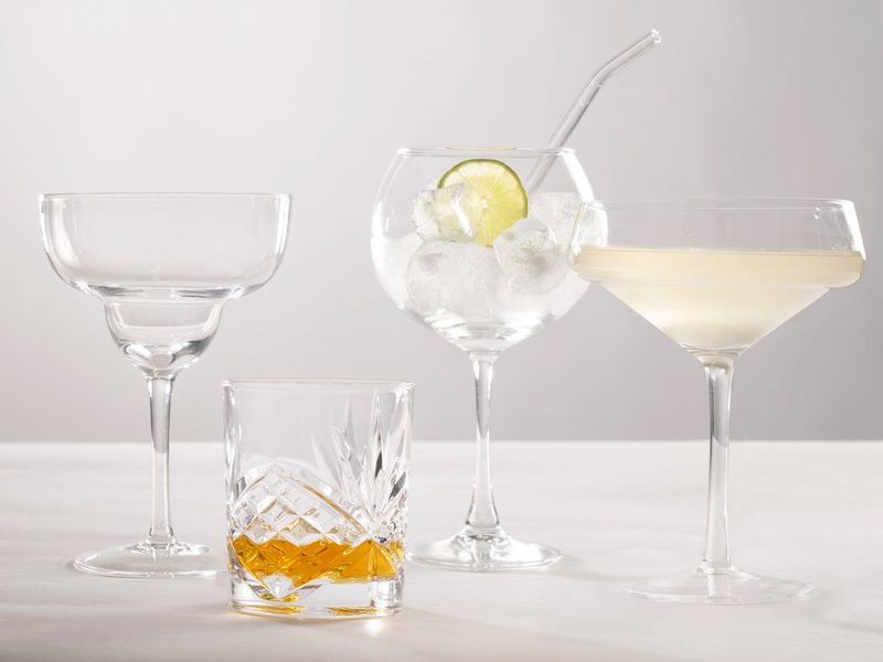 Whiskyglass 31,5 cl 2-pk med Dekortrim – Krystallglass fra Maku Kitchen Life