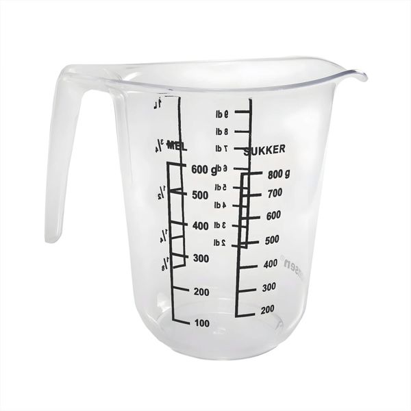 Hovedbilde Målebeger - Litemål - Norsk tekst - Med Håndtak