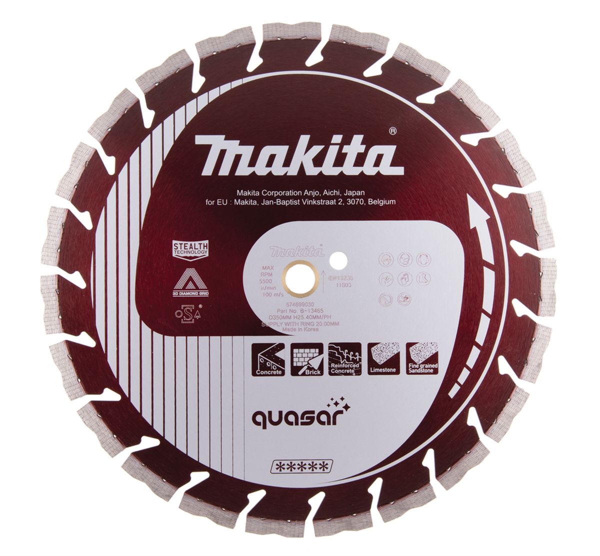 Makita Diamantskive 350 mm Quasar B-13465
