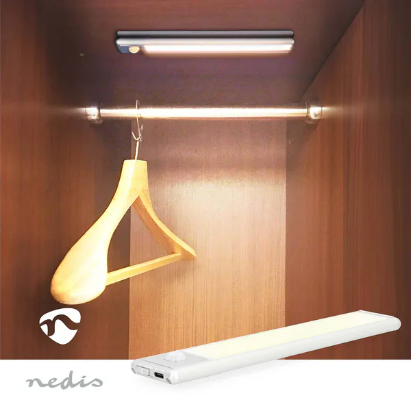 Hovedbilde Skaplys - Oppladbart LED Skaplys med Sensor - ...
