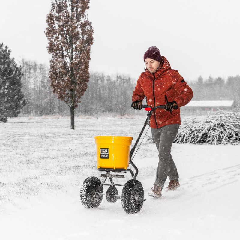Universal Spreder på Hjul for Salt, Sand, Frø & Gjødsel 25 liter – Texas CS2500 90052014