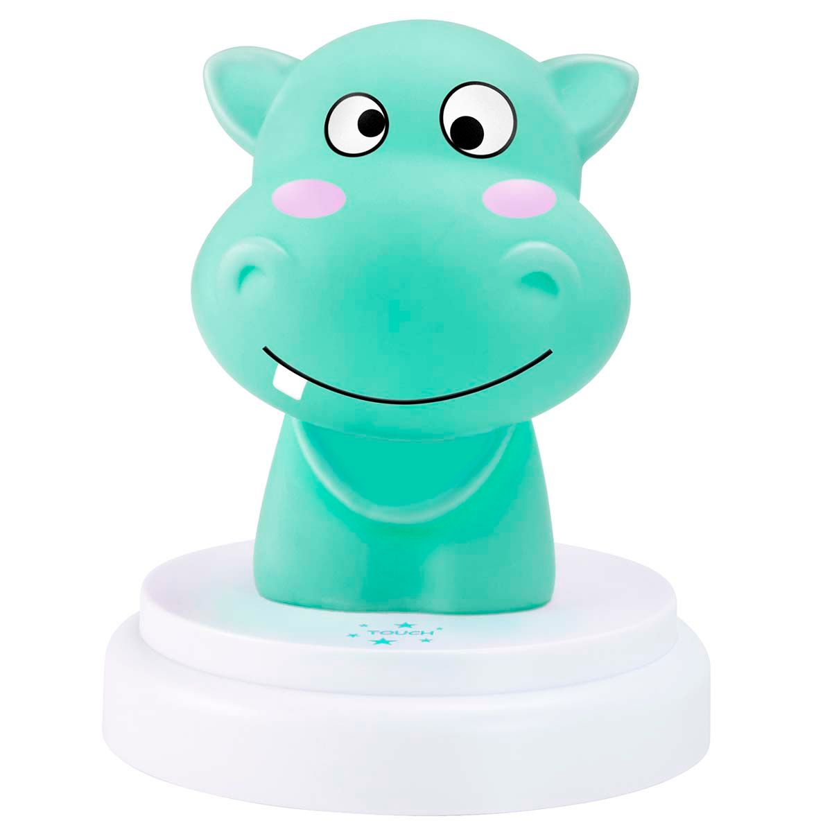 Nattlys for Barn Med Timer - Morsom Flodhest