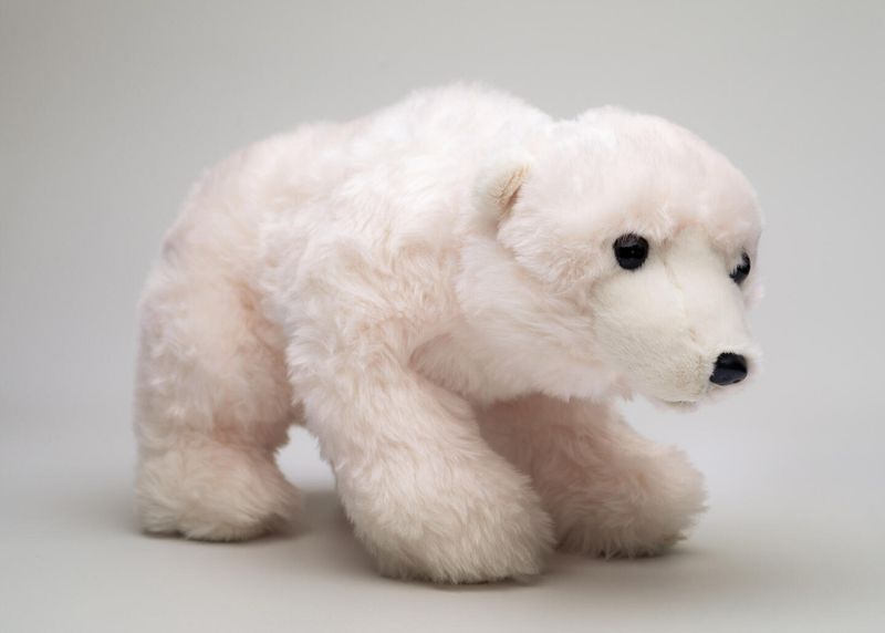 Kosedyr Plysj - Isbjørnen Roald 25 cm