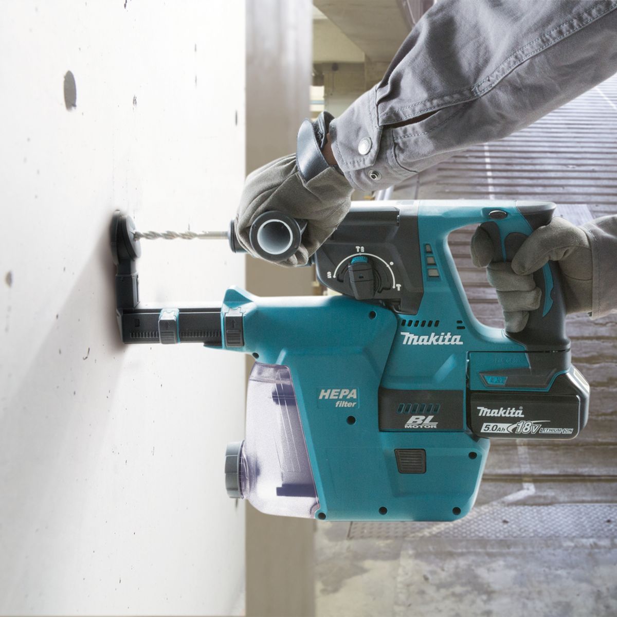 Makita Borhammer 18V LXT ® SDS-Plus DHR243RTJW