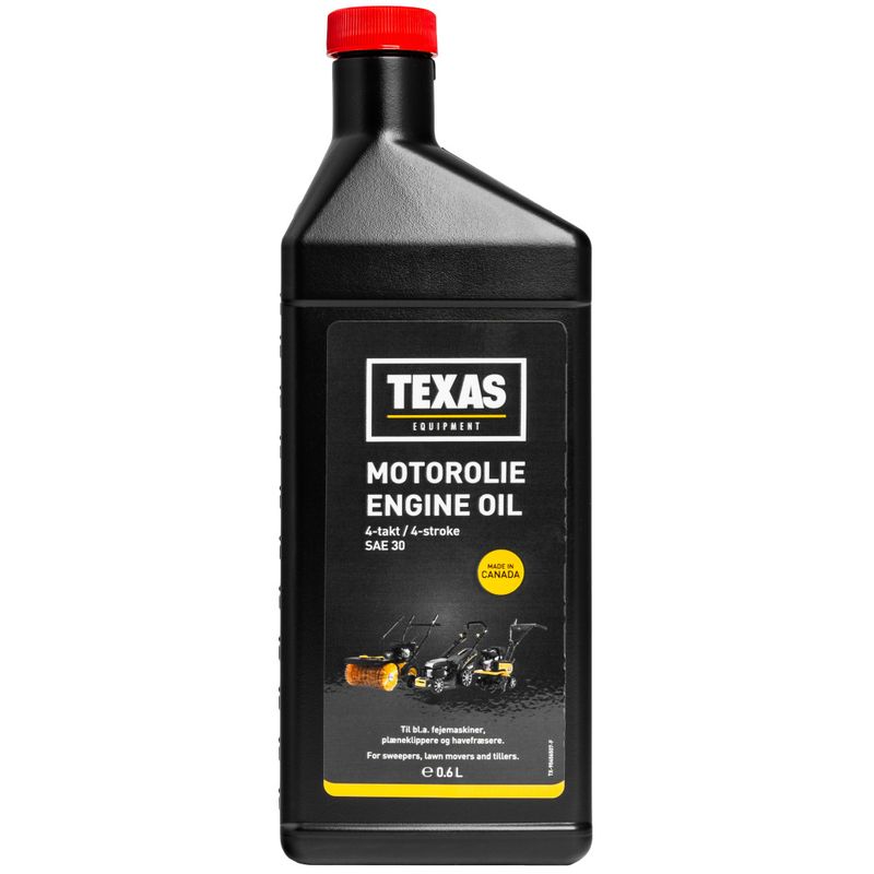 Texas motorolje 0,6 liter SAE30 4-takts 90406507