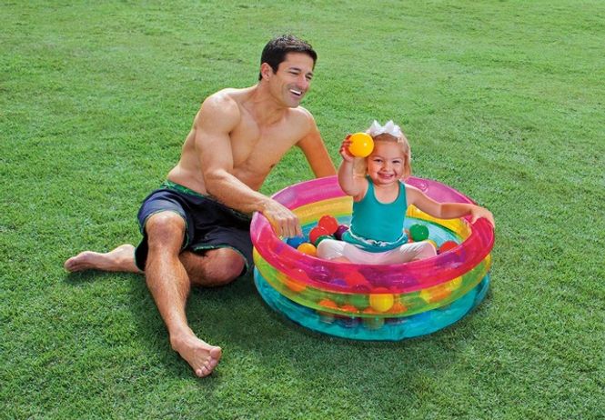 Hovedbilde Basseng med Baller - Baby Ball Pool inkludert 50 ...